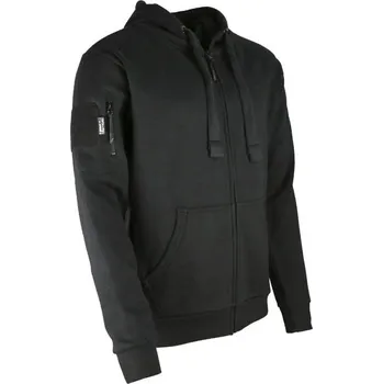 Pánské oblečení KOMBAT Mikina s kapucí SPEC-OPS ČERNÁ XL ČERNÁ - BLACK