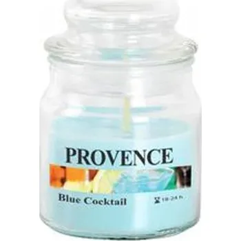 Svíčka Parafínová vonná svíčka Blue Cocktail Provence