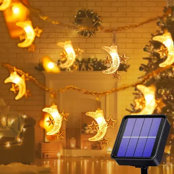 solární panel SOLÁRNÍ SVĚTÝLKA GIRLANDA VODĚODOLNÁ SOLÁRNÍ PANEL