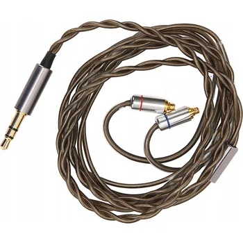 Bezpečnostní kamera Kabel ke sluchátkům MMCX 3.5mm postříbřený konektor