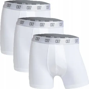 Boxerky Cristiano Ronaldo Spodní Prádlo Boxerky bílé, velikost XXL