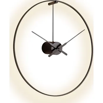 Hodiny Nomon Ombra mini 55 cm - Designové nástěnné hodiny s LED podsvětlením v rámu