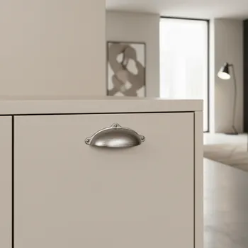 Nábytkové kování Paradox Úchytka MELANIE / Starostříbrná 64 mm