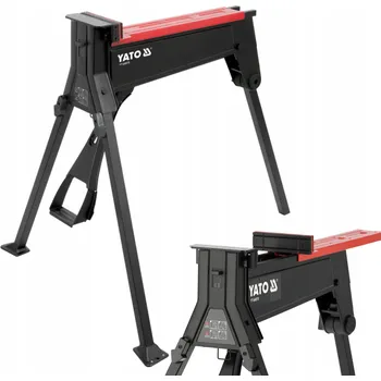 Svěrák Yato mobilní svěrák s nožním upínáním pro velké prvky 0-955 mm YT-64970