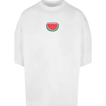 Pánské tričko Summer - Summertime Huge Tee - white 4XL