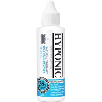 Kosmetika pro psa HYPONIC Čistič Očního Okolí pro psy a kočky 120 ml - SLEVA PO EXPIRACI NEBO LEHCE PŘED