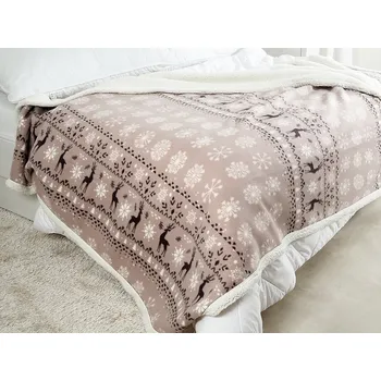 deka Deka BUFFALO 150x200 šedobílé vločky