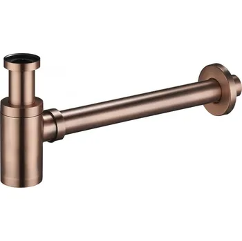 Sifon Mexen BRASS sifon umyvadlový-půlsifon, Červený bronz, 79950-45