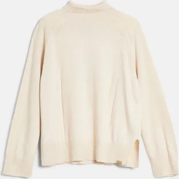 Dámský svetr ROLÁK WOOLRICH SOFT CASH TURTLENECK MILKY CREAM