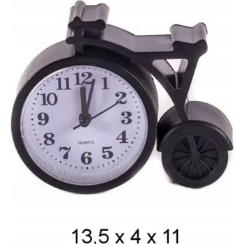 Hodiny Kolo Černý Budík Módní Vzor