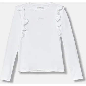 Chlapecké oblečení Dětské tričko s dlouhým rukávem Guess J5YI28.K6YW4.9BYA bílá 00X, vel. 136-146