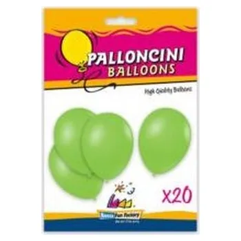 Balónek Balony jasnozielone 26cm 20szt