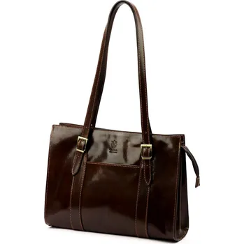 Kabelka Dámská kabelka Florence 54 tmavě hnědá + doprava zdarma