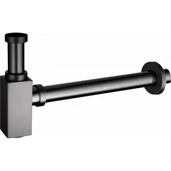 Sifon Mexen Kvadrat sifon umyvadlový-půlsifon, Grafitová, 79960-66