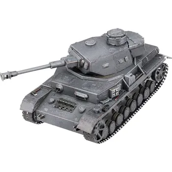 RC vybavení Metal Earth - Luxusní ocelová stavebnice Panzer IV Tank - stavebnice