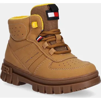 Dívčí zimní obuv Zimní boty Tommy Hilfiger T1X5.34127 hnědá 82X, EUR 25