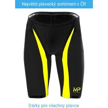 Pánské plavky Michael Phelps XPRESSO Jammer Black/Yellow 55
