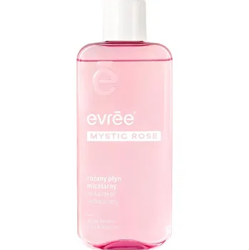 Přípravek na čištění pleti a oči Evree MYSTIC ROSE růžová micelární voda, 330 ml