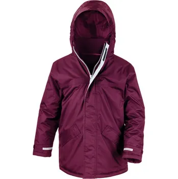 Result Junior zimní parka R207J Burgundy S (5-6)