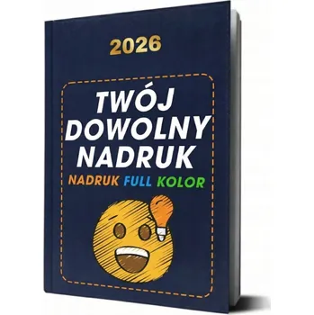 Diář Knižní diář pro učitele 2026 A5 Wyczaruj dárek černý