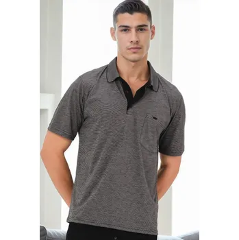 Pánské tričko Pánské triko Dewberry T0092 dewberry černá | šedá 3502362