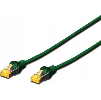 Síťový kabel Digitus DK-1644-A-100/G síťový kabel 10 m Cat6a S/FTP (S-STP) zelený