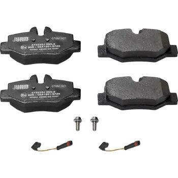 Brzdová destička Sada brzdových destiček, kotoučová brzda JURID 573222J