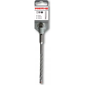 Vrták Vrták do betonu SDS PLUS 6 x 160 mm WERHE