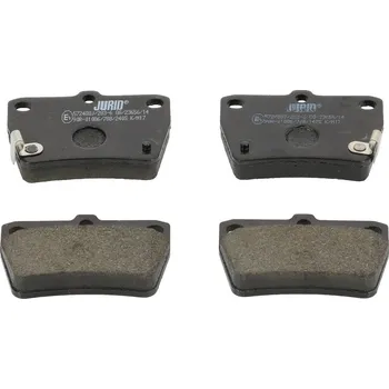 Brzdová destička Sada brzdových destiček, kotoučová brzda JURID 572488J