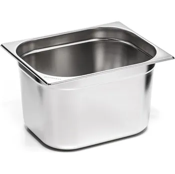 Dóza na potraviny Nádoba Forgast GN 1/2, nerezová ocel 200 mm, objem 11,5 l