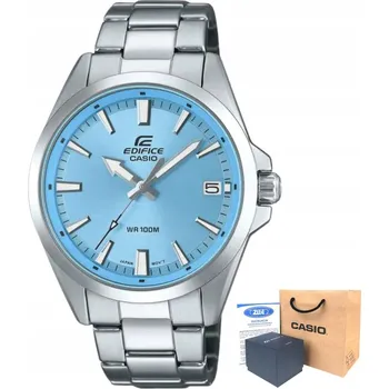 Hodinky Hodinky Casio EFV-100D-2BVUEF quartzové analogové stříbrné s náramkem 100m