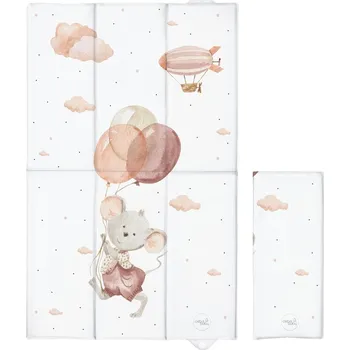 Přebalování Měkká přebalovací podložka Ceba baby 50 x 80 cm bílá