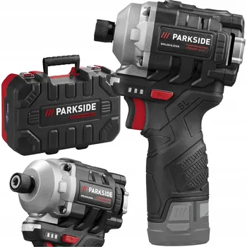 Aku rázový utahovák 12 V, PDSSAP 12 A1 + AKU + NABÍJEČKA