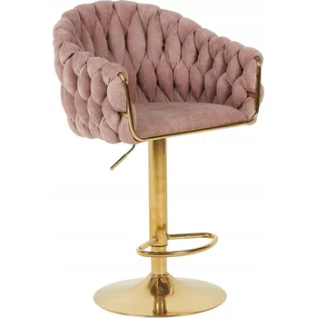 Barová židle Barová Židle mivihome , odstíny růžové, látka 92 cm