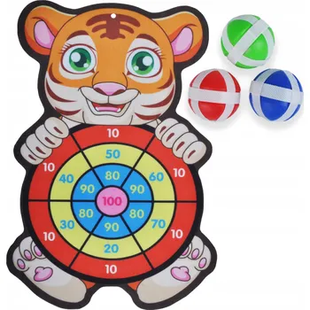 DART ŠIPKY na SUCHÝ ZIP Terč + MÍČKY bezpečné