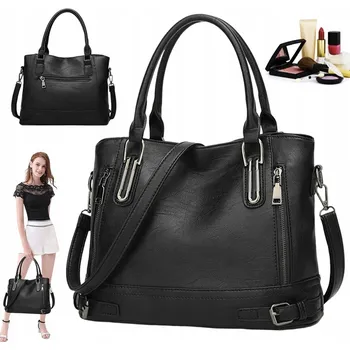 Kabelka Vintage Kožená Kabelka z PU s Nastavitelným Pásek přes Rameno