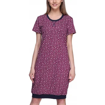 Dámské pyžamo Merry Style Košile noční Dámská pyžamo Bavlna s krátkým rukávem XL