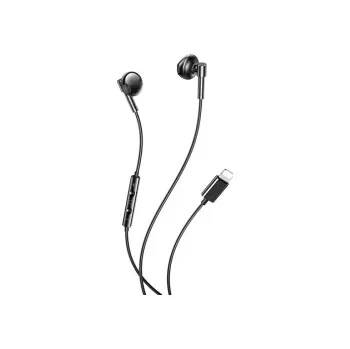 Sluchátka Hands Free XO-EP61, Lightning konektor, s mikrofonem, barva černá
