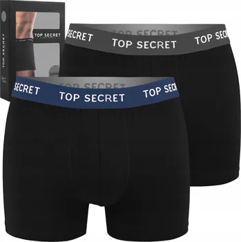 Pánské spodní prádlo Top Secret Pánské bavlněné boxerky 2 kusy MIX9 Velikost M