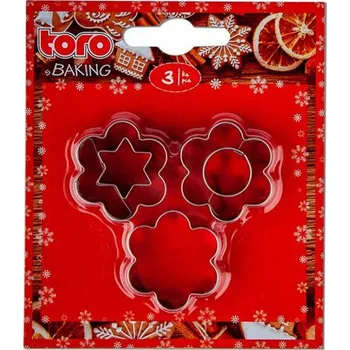 Vykrajovátko Vykrajovátka na cukroví 3ks TORO kytička