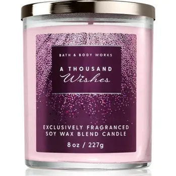 Svíčka Tradiční parafínová svíčka A Thousand Wishes Bath & Body Works