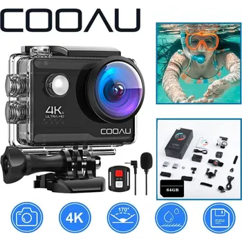 IP kamera Sportovní kamera COOAU KAMERA 4K UHD SPORTOWA CU-SPC06 4K UHD