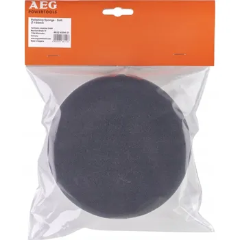 Brusný kotouč Lešticí Houbička AEG , lešticí kotouč na suchý zip 150 mm