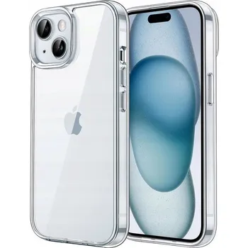 Pouzdro na mobilní telefon Zadní Kryt ochrona fona pro Apple iPhone 15 bezbarvý