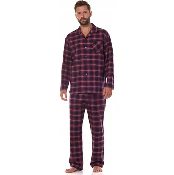Pánské pyžamo L&L pánské pyžamo 5903672834964 s dlouhým rukávem, velikost M