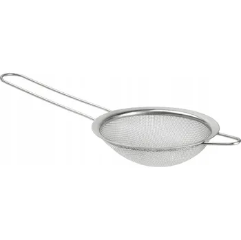 Cedník a síto Kuchyňské sítko SÍTO na mouku, moučkový cukr, cedník, nerezový DURSZLAK