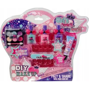 kreativní sada DIY Sada Krásy pro Dívky - Kreativní Zábava s Make-upem a Nehty