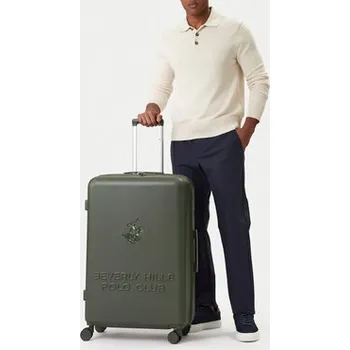 Velký kufr Beverly Hills Polo Club CEO-BHPC-L-003-08-KHAKI Khaki NOSIZE