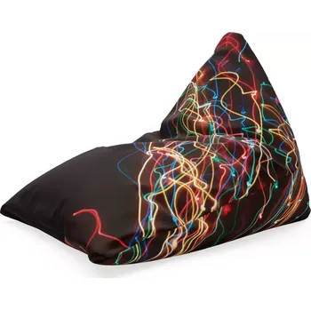 Sedací pytel Sablio Sedací vak Triangl Světelný efekt: 120 x 100 x 100 cm