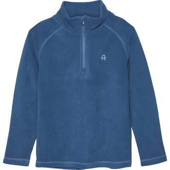 Chlapecká mikina Dětská lyžařská flísová mikina COLOR KIDS-Fleece Pulli - Solid, legion blue Modrá 116